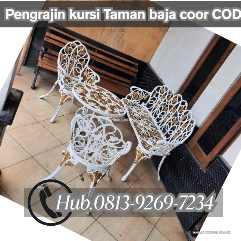 Desain background kursi taman Kec Ciseeng - Bogor