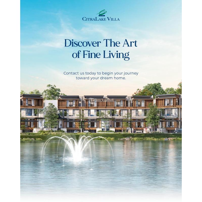 Dijual Rumah Mewah 4 Lantai 5KT 4KM SHM Citralake Villa - Jakarta Barat