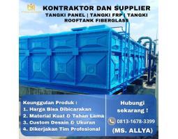 Kontraktor dan Supplier Tangki Fiberglass - Tabanan