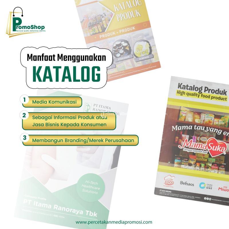 Buat Katalog Company Profile Murah Custom Buku Compro Percetakan - Surabaya