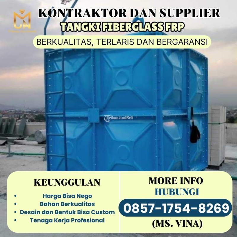 Best Seller Kontraktor dan Supplier Tangki Panel Fiberglass - Surabaya