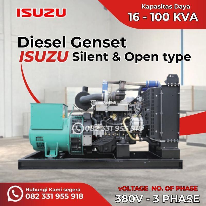 Mesin Genset Isuzu 30 Kva Silent Type - Surabaya