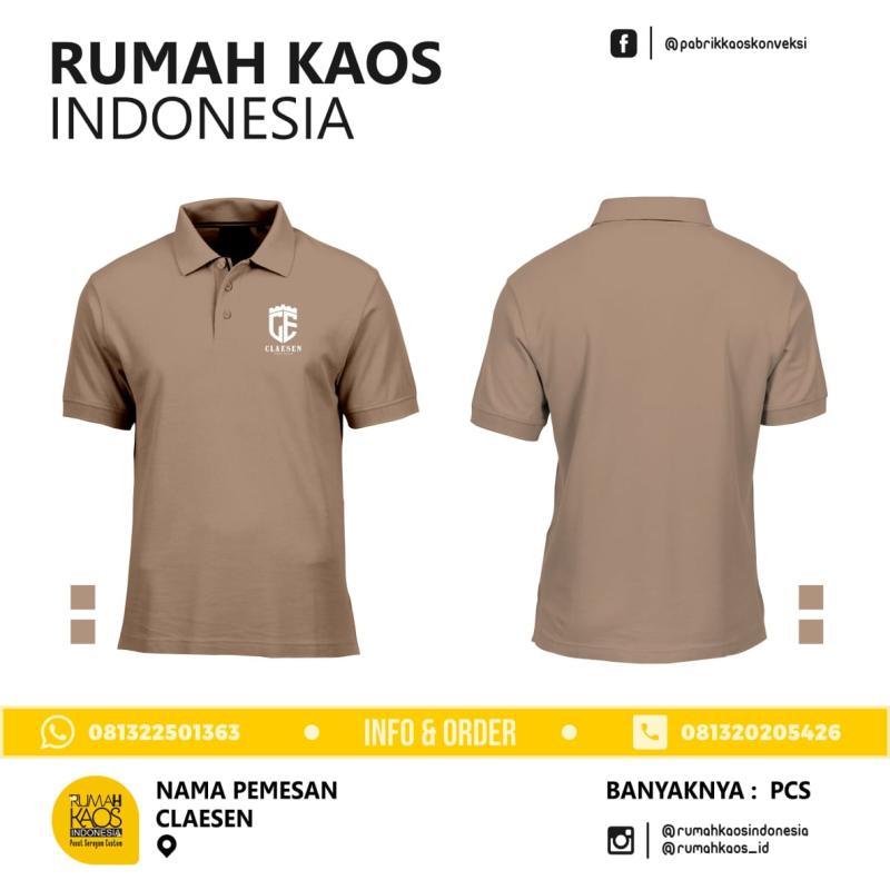 Terlaris Seragam Karyawan Bordir Batee Kaos Polo - Pidie