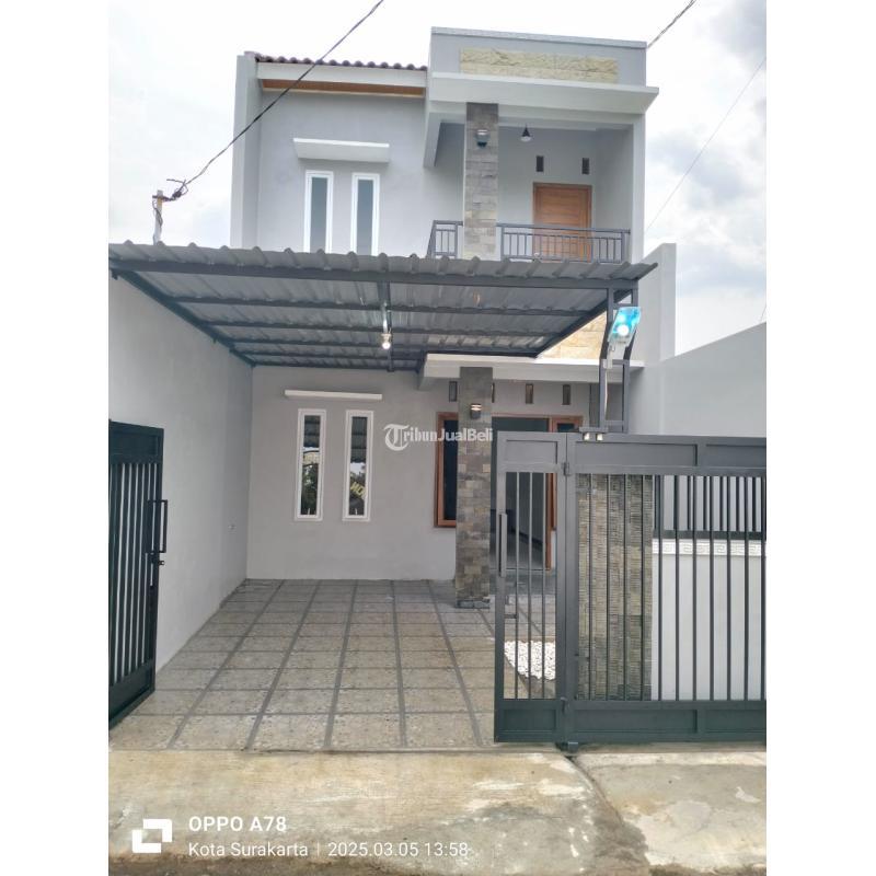 Dijual Rumah Baru dekat Stadion Manahan Tipe 130 - Solo