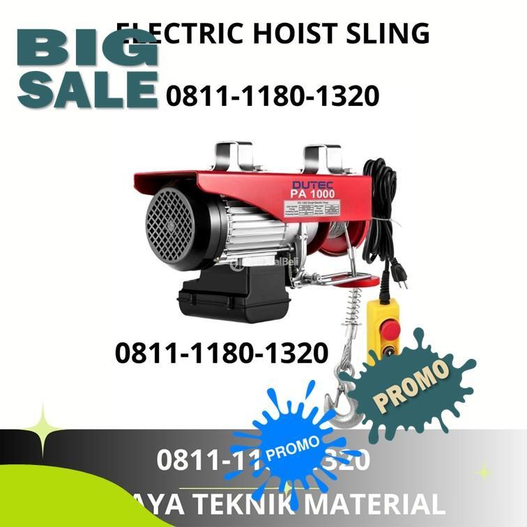 Hoist Sling Elektrik 1 sampai 5 Ton - Kapuas Hulu