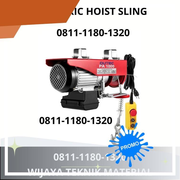 Hoist Sling Elektrik 1 sampai 5 Ton - Kapuas Hulu