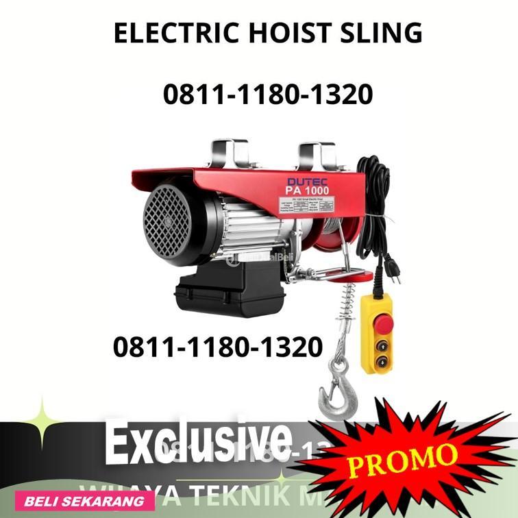Hoist Sling Elektrik 1 sampai 5 Ton - Kapuas Hulu