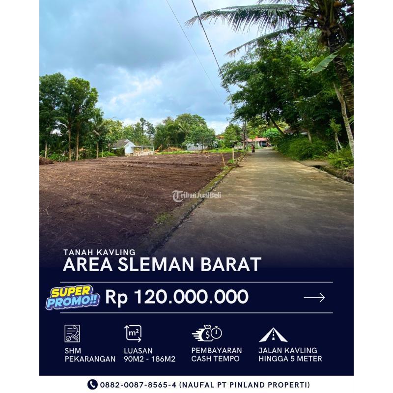 Dijual Tanah SHM Luas 90m2 Utara Pasar Balangan, 150 Meter Dari Jl. Raya Klangon - Sleman