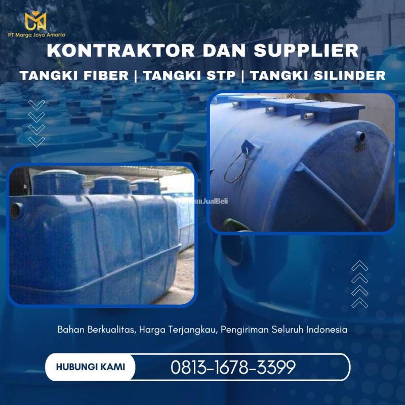 Kontraktor dan Supplier Tangki Fiberglas - Gorontalo