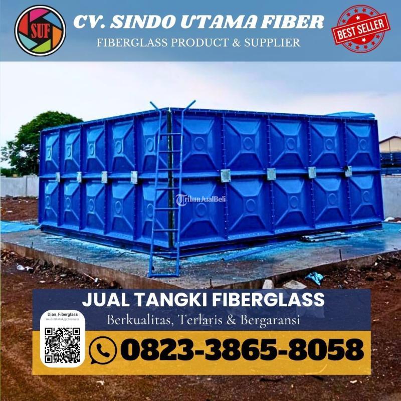 Tangki Air FRP Kotak Fiberglass Apartement, Sekolahan - Jepara