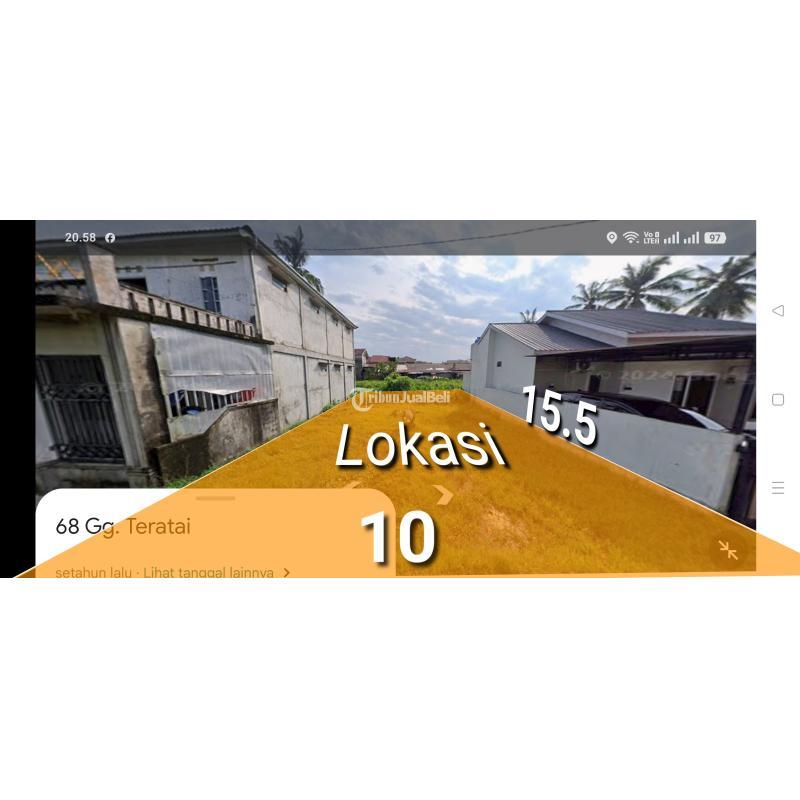 Dijual Tanah, Luas 155m2, SHM, Siap Bangun, Jln. Danau Sentarum, Gang Teratai - Pontianak