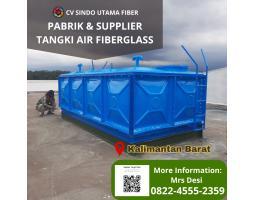 Fabrikasi Tangki Fiberglass FRP, STP, Silinder - Landak 