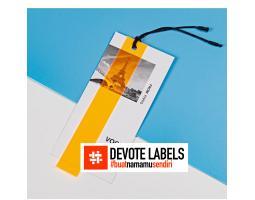 Label Kertas Hangtag Devote.labels - Bangka Selatan