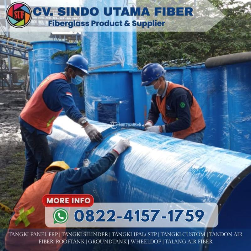Bisa Custom Ukuran, Tangki Panel FRP, STP atau IPAL - Boalemo