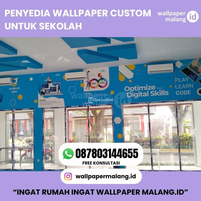Penyedia Wallpaper Custom Untuk Sekolah - Malang Kota