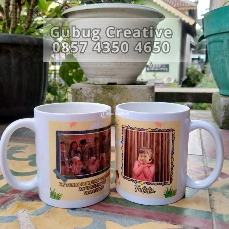 Cetak Mug Custom Foto Tulisan Harga Murah Bisa Satuan di Mertoyudan - Magelang