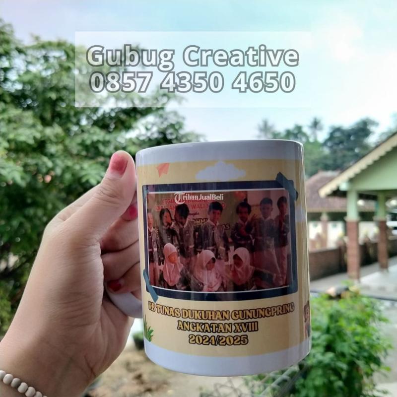 Cetak Mug Custom Foto Tulisan Harga Murah Bisa Satuan di Mertoyudan - Magelang