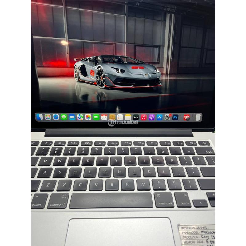 Dijual Laptop Second, Macboox Pro Retina 2015, RAM 8GB, SSD 256GB - Makassar