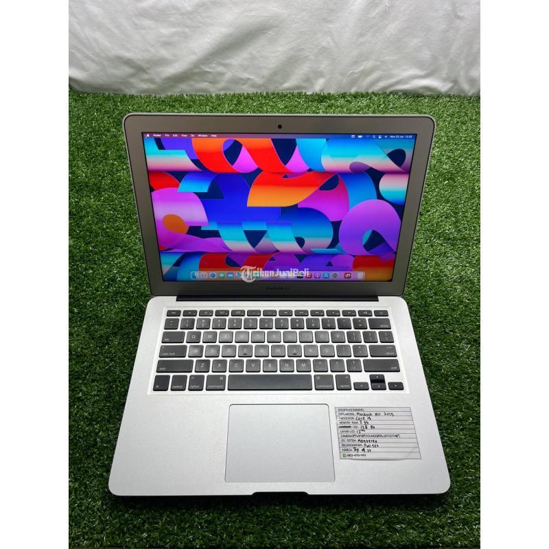Dijual Laptop Second, Macbook Air 2015, Kondisi Normal, Garansi Tokok 1 Bulan - Makassar