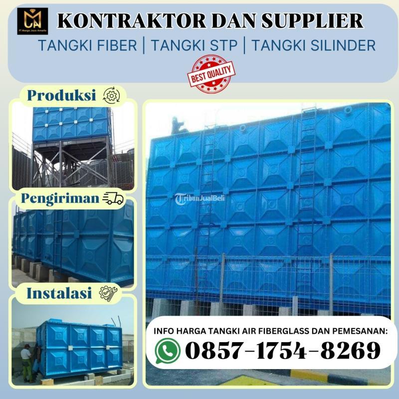 Kontraktor dan Supplier Tangki Fiberglass - Padangpanjang