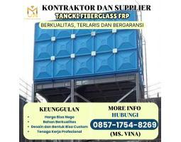 Kontraktor dan Supplier Tangki  FRP Fiberglass - Aceh Barat Daya