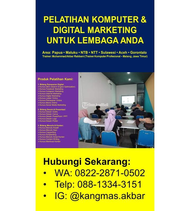 Tempat Kursus Komputer - Malang 