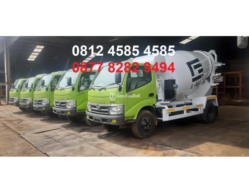 Hino Dutro Truk MIxer 3 Kubik Minimix Readymix Beton - Bekasi
