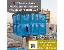 Fabrikasi Tangki Fiberglass FRP, STP, Silinder - Barito Timur 