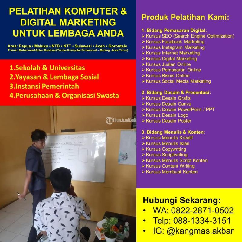 Tempat Kursus Komputer Terdekat - Malang