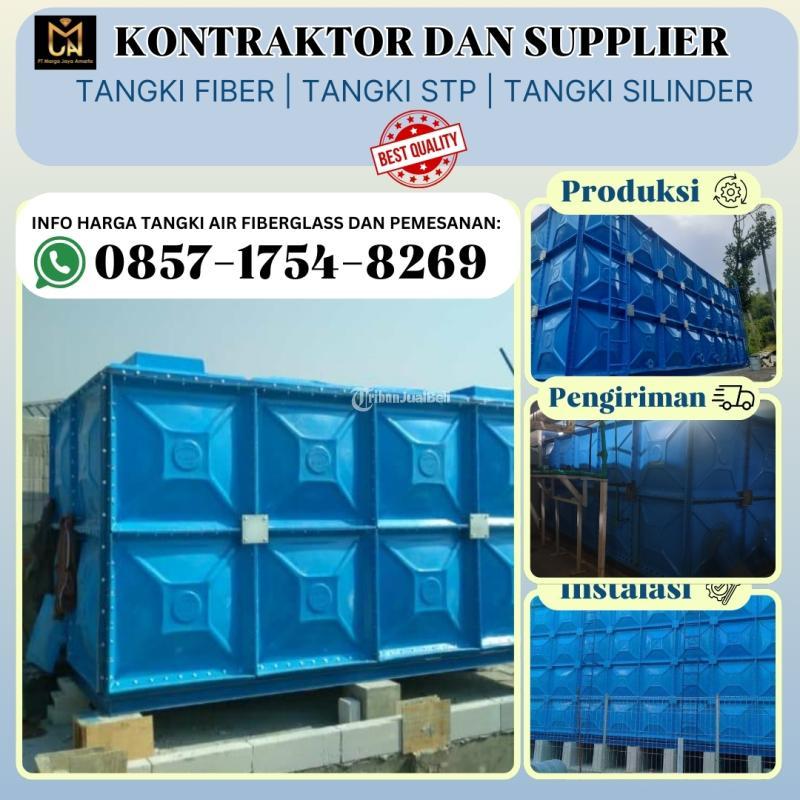 Kontraktor dan Supplier Tangki Panel Fiberglass - Gianyar