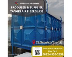 Fabrikasi Tangki Fiberglass FRP, STP, Silinder - Seruyan
