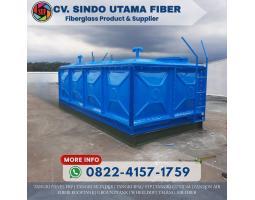 Bisa Custom Ukuran, Tangki Panel FRP, STP atau IPAL - Karangasem 