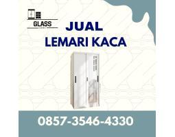  Lemari Kaca Pakaian 2 Pintu - Malang