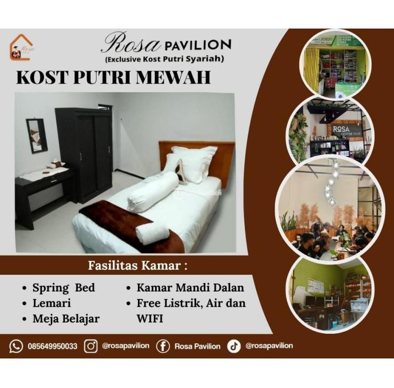 Disewakan Penginapan, Nyaman, Harga Terjangkau, Lokasi Strategis, Rosa Pavilion, Blok Tegalgondo - Malang
