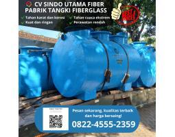 Supplier dan Fabrikasi Tangki Air Fiberglass - Bangka Selatan