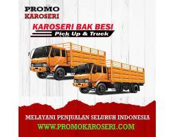 Karoseri Bak Besi Box Alumunium - Bekasi