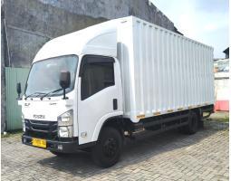 Truk Bekas, CDD Long Isuzu Elf NMR L, Box Besi, Tahun 2023, Regis 2024 - Jakarta Utara