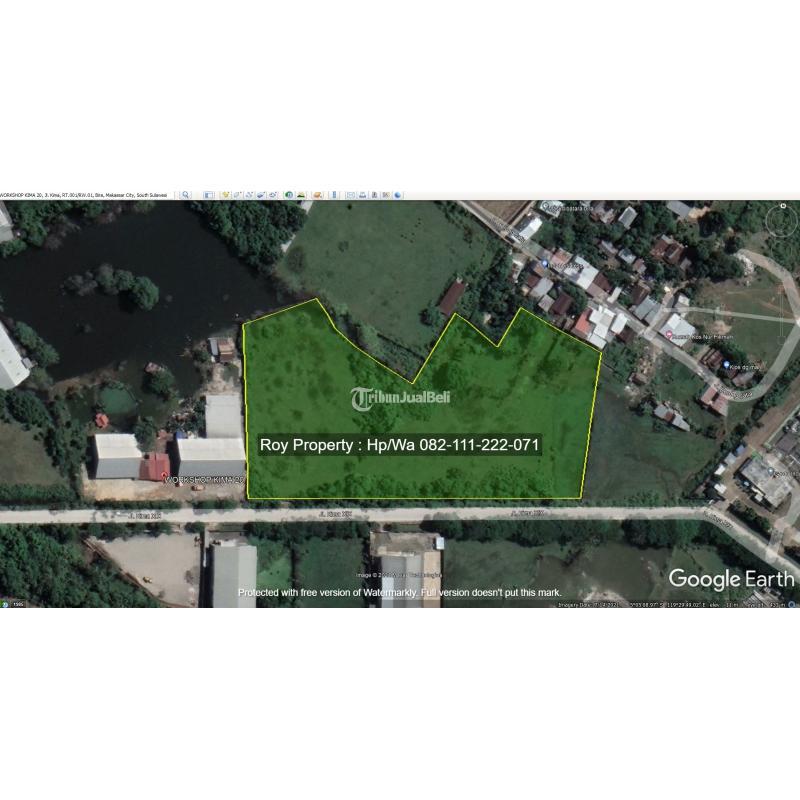 Dijual Tanah di Kawasan Industri Makassar KIMA Luas 2 Ha Cocok untuk Gudang - Makassar