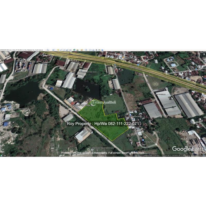 Dijual Tanah di Kawasan Industri Makassar KIMA Luas 2 Ha Cocok untuk Gudang - Makassar