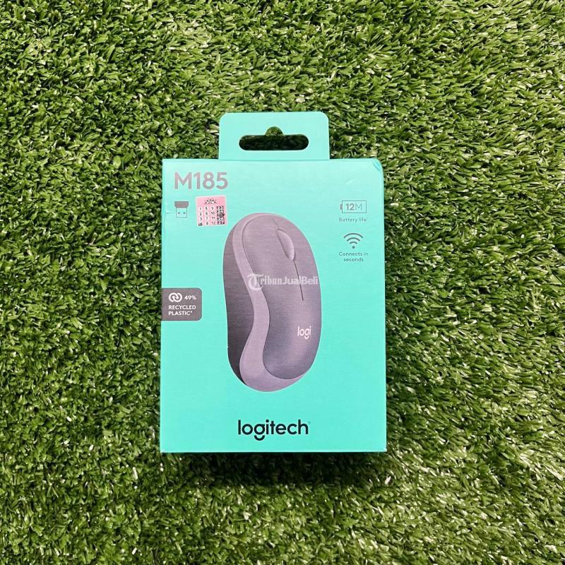 Mouse Wireless Logitech M185, Kondisi Baru - Makassar