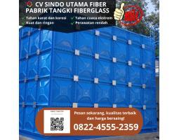 Siap Pakai Pusat Tangki atau Bak Fiberglass - Karimun
