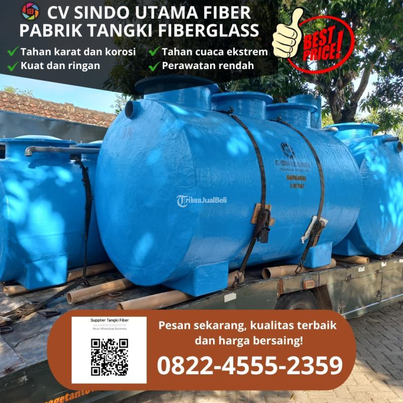 Teknologi Tinggi Distributor Kilang Tangki atau Bak Fiberglass - Lingga