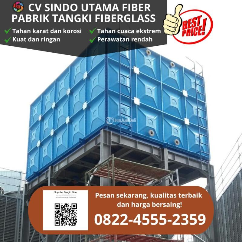 Teknologi Tinggi Distributor Kilang Tangki atau Bak Fiberglass - Lingga