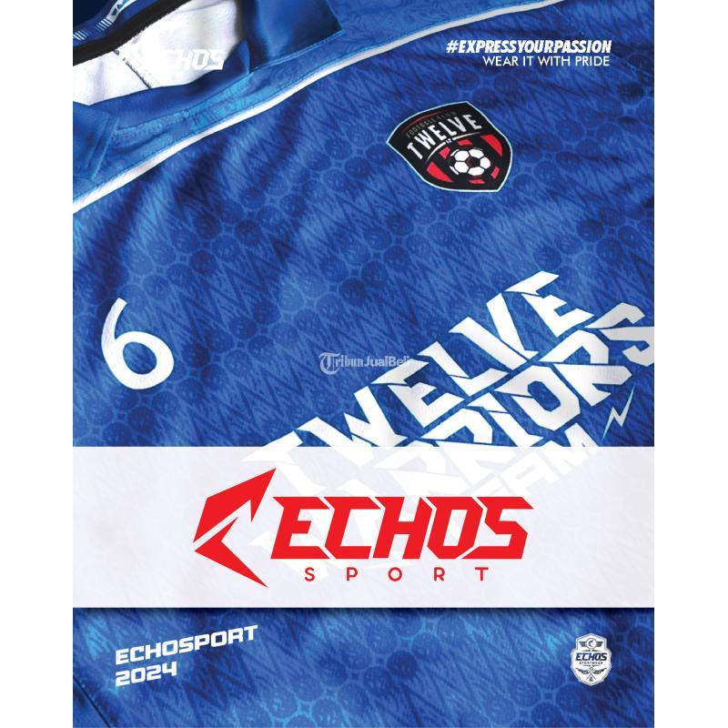 Jasa Cetak Jersey Custom ECHOS - Kutai Barat