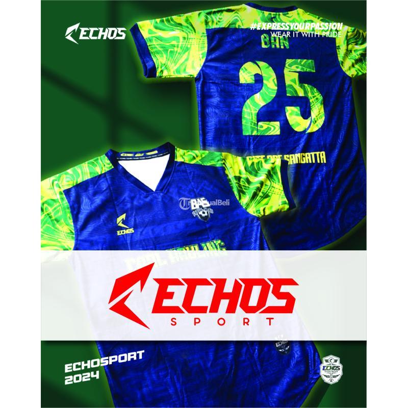Jasa Cetak Jersey Custom ECHOS - Kutai Barat