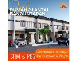 Dijual Rumah Murah 2 lantai Jogja Dekat Jl Wonosari sebelum Jogja TV Unit Terakhir SHM - Bantul