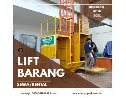 Sewa Lift Barang, Cepat dan Murah untuk Proyek Konstruksi - Yogyakarta 