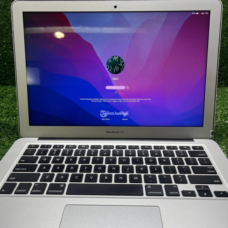 Dijual Laptop Second, Macbook Air 2017, 13 inch, RAM 8GB, SSD 256GB - Makassar