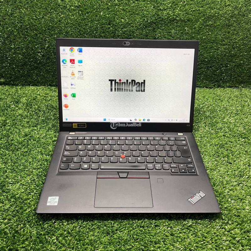 Dijual Laptop Second, Lenovo ThinkPad X13, RAM 8GB, SSD 256GB - Makassar