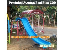 Ayunan Anak Dari Besi Rekomendasi Model Taman Depan Sekolah - Denpasar